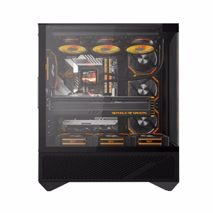 Darkflash DY460 computer ümbris (Must) + 4 ARGB fans