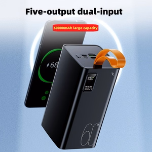 Väline aku Power Bank Reach RR-H40B 22.5W 60000mAh must