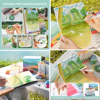 Akrüülmarkerite komplekt ARRTX 60C, 60 värvi