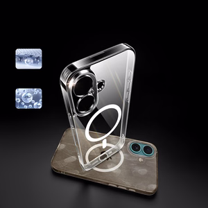 Ugreen Classy Läbipaistev Magnetic Ümbris with MagSafe jaoks iPhone 16 Plus - Läbipaistev
