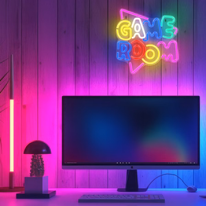 Neon PLEXI LED GAME ROOM multicolor NNE20 Neolia