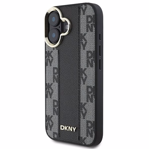 DKNY Checkered Pattern Magsafe iPhone 16 Ümbris - Must