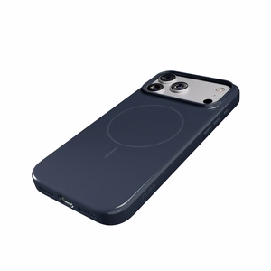 Puro Pulse iPhone 17 Pro Polycarbonate Protective Ümbris - Dark Sinine