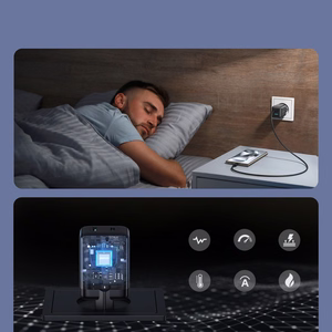 Joyroom JR-TG8 GaN 45W USB-C + USB-A seinalaadija – värv: must