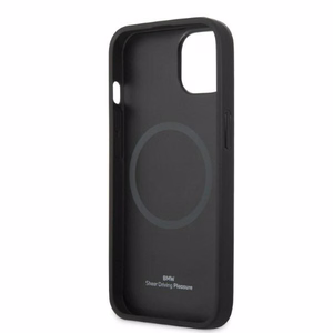 Ümbris BMW BMHMP14SSLLBK iPhone 14 6.1 "must / must hardcase Signature Logo Imprint Magsafe