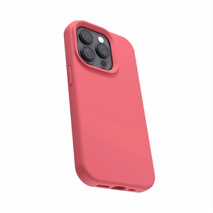 Etteri Силиконовый чехол для iPhone 16 Pro 6,3" малиновый