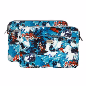 Wonder Sleeve Laptop 17 inches valge poppies