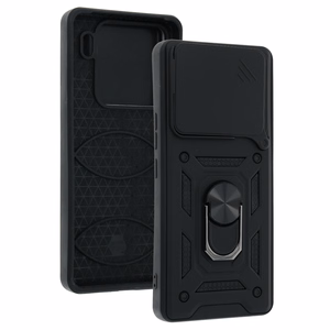 Slide Camera Armor Ümbris jaoks Xiaomi 15 Pro 5G Must