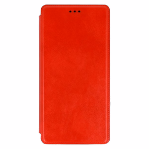 Razor Leather Kaaned jaoks Samsung Galaxy S23 Plus punane