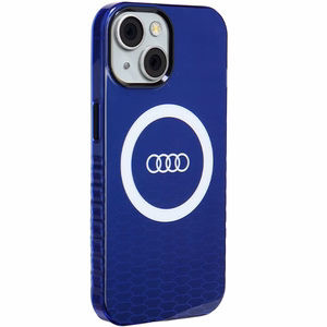 Audi IML Big Logo MagSafe ümbris jaoks iPhone 15 / 14 / 13 - sinine