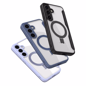 Dux Ducis Skin X Pro ümbris with magnetic ring / stand jaoks Samsung S24 - must