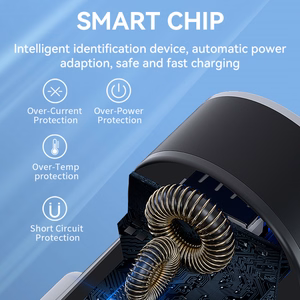 Wozinsky WDCCAC USB-C USB-A 36W Car Laadija - must