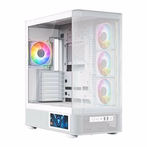 MODECOM Volcano Volcano AQ400 ARGB Midi valge