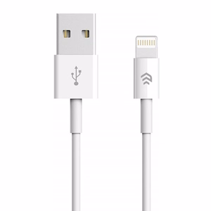 Devia cable Smart EC080 USB - Lightning 1,0 m 2,1A valge