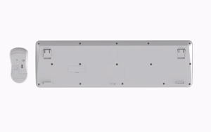 GEMBIRD KBS-WPS-01-W juhtmevaba klaviatuur ja hiir, ENG, valge