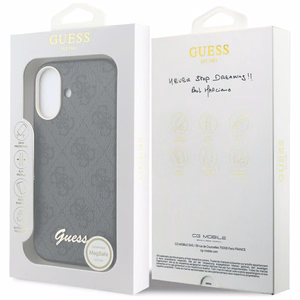 Guess 4G Script MagSafe ümbris iPhone 17-le - must