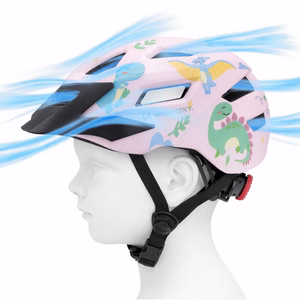 Wozinsky Children's MTB Bike Helmet with Detachable Visor XS - Pink