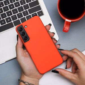 SILICONE case jaoks SAMSUNG A16 5G / A16 4G peach