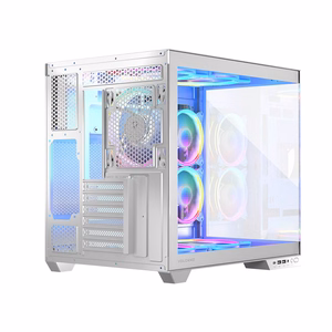 Корпус MODECOM Volcano Panorama ARGB 5F MIDI белый