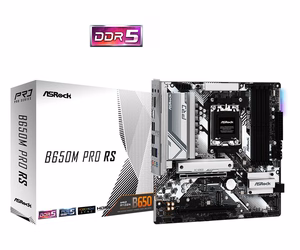 Asrock B650M Pro RS emaplaat AMD B650 Socket AM5 micro ATX