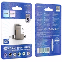 Pendrive 64GB USB 3.2 (USB A + USB C) Hoco UD14 hall