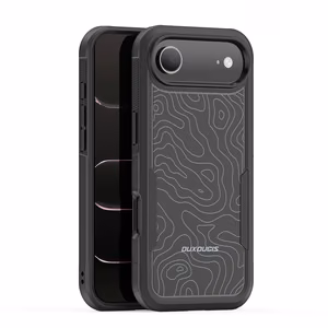 Ümbris Dux Ducis Shld Apple iPhone Air must (Contour Pattern)
