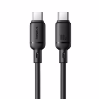 Baseus Silky Series 100W USB-C - USB-C 1m Kaabel - must
