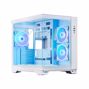 Chieftec GM-30W-TG-OP computer case Cube White