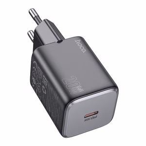 Phone Laadija Hoco USB C QC PD 20W N40 must