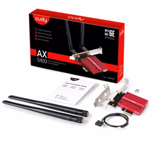 Cudy WE3000S võrgukaart sisemine WLAN / Bluetooth 2400 Mbit/s