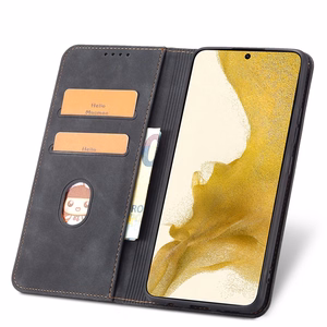 Magnet Fancy Ümbris jaoks Samsung Galaxy S23+ flip cover wallet stand must