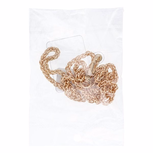 CHAIN #83 Phone lanyard, Phone pendant / cord length 80cm (40cm in the loop) / on neck - kuldne