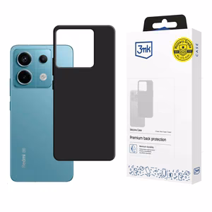 Силиконовый чехол 3mk для Xiaomi Redmi Note 13 Pro 5G - чёрный