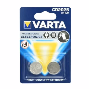 VARTA CR2025 3V liitiumpatareid, 2 tk VARTA lithium battery CR2025 3V 2 pcs