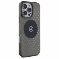 Mercedes MB Ümbris Star Pattern jaoks iPhone 16 Pro - must