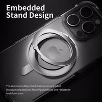 Rock Rotating Alus Crystal Series Magnetic jaoks Iphone 16 Pro must