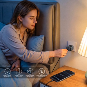 Unitek GaN võrgulaadija 45W 2x USB-C PD 3.0 QC