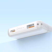 Dudao K14S USB-A / USB-C / MagSafe traadita energiapank 20W 5000mAh - valge