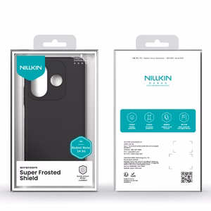 Nillkin Super Shield ümbris Xiaomi Redmi Note 14 5G jaoks, paabulinnu sinine