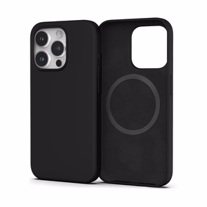 Mag Silicone Ümbris Apple iPhone 15 Pro punane