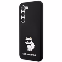 Karl Lagerfeld Silicone Choupette ümbris jaoks Samsung Galaxy S24+ - must