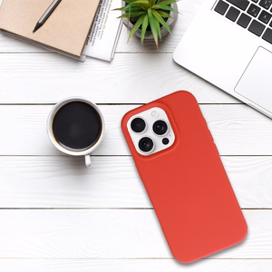 Tel Protect Silicone Premium jaoks Iphone 16 Pro Max coral