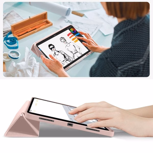 Tech-Protect SC Pen Ümbris jaoks iPad Pro 13” 7 / 8 / 2024-2025 - roosa