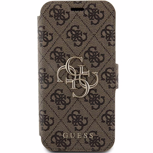 Guess 4G Metal Logo ümbris jaoks iPhone 15 Pro - brown