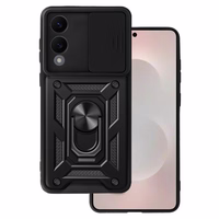 Slide Camera Armor Ümbris jaoks Samsung Galaxy S25 Edge Must