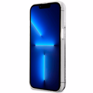 Чехол GUESS для IPHONE 13 / 14 / 15 GUHCP14SLCSGSGH (Liquid Glitter Marble) белый