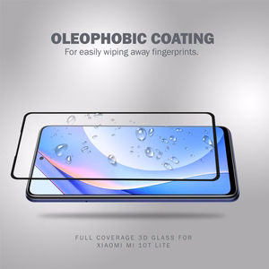 Crong 3D Armor Glass Full Glue 9H karastatud ekraanikaitseklaas seadmele Xiaomi Mi 10T Lite