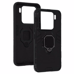 Ring Armor Ümbris jaoks Xiaomi 15 5G Must