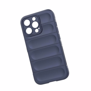Magic Shield ümbris iPhone 13 Pro Maxi paindlikuks soomustatud ümbris tumesinine