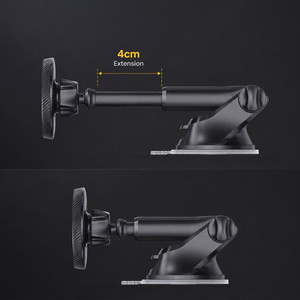 Blavec Car holder BHC-06A 15W magnetic with induction charging and active cooling to windshield and dashboard (BHC06A-MWIB) black